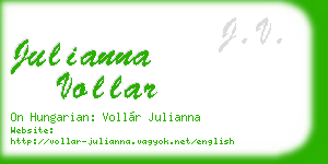 julianna vollar business card